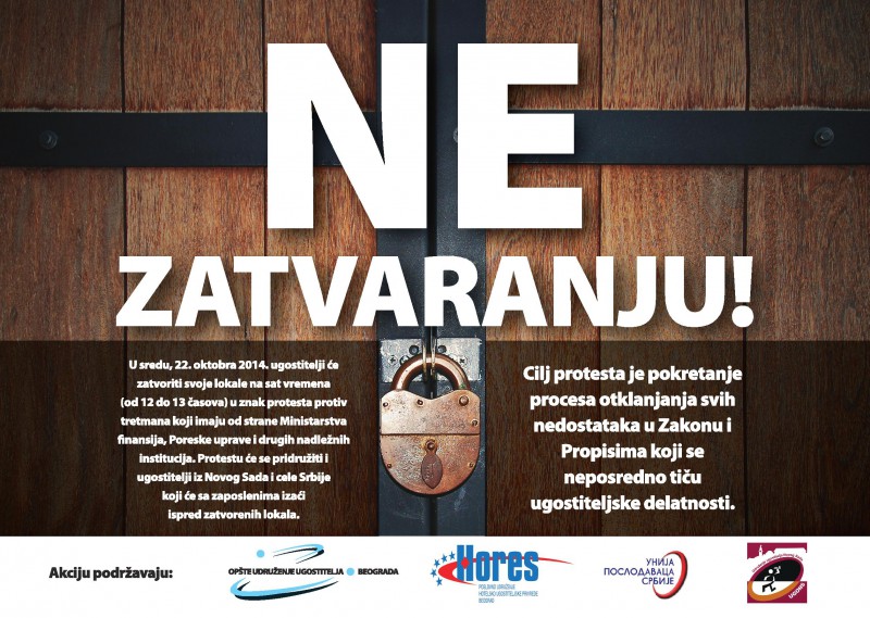 Protest ugostitelja