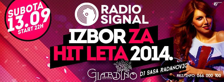 SIGNAL PARTY - izbor hita leta