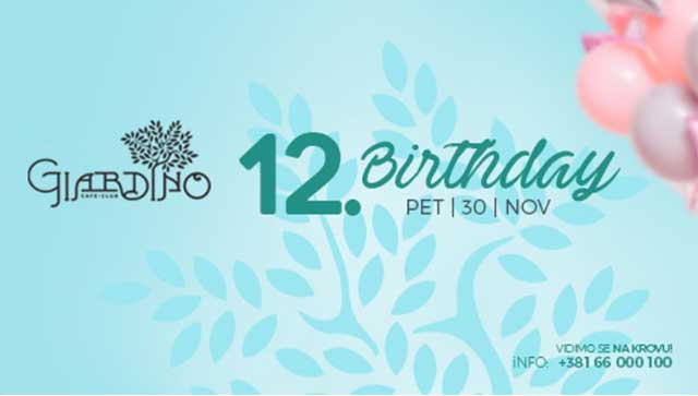 12. Birthday