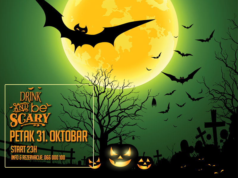 Drink and be scary