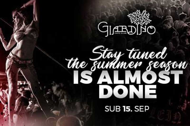 Stay tuned the summer season is almost done